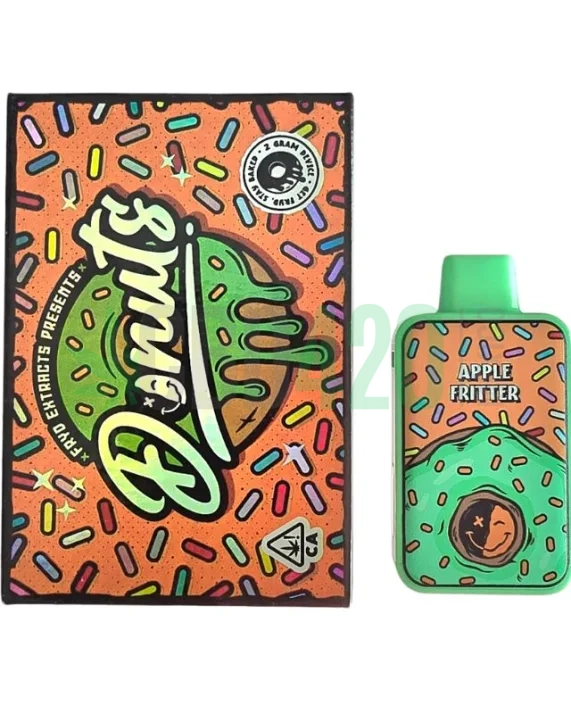 PLUMA DE WAX DESECHABLE - DONUTS X FRYD  "Apple Fritter" 2ML (HÍBRIDA)