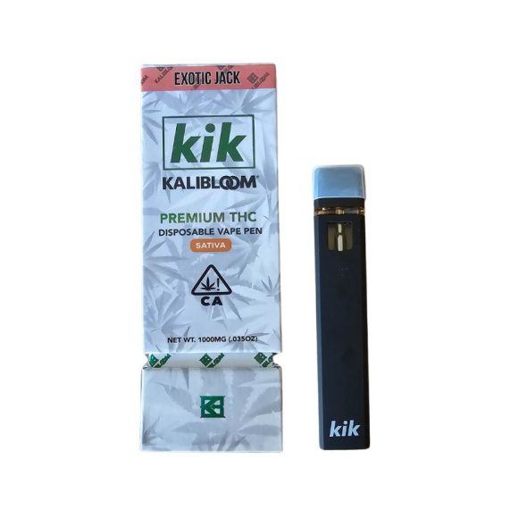 PLUMA DESECHABLE WAX KIK KALIBLOOM EXOTIC JACK SATIVA