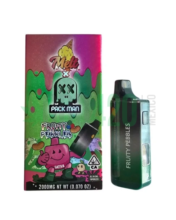 PLUMA DESECHABLE DE WAX – PACK MAN «Fruity Pebbles» (SATIVA)