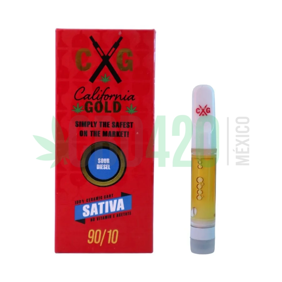 CARTUCHO WAX – CALIFORNIA GOLD «Sour Diesel» (SATIVA)