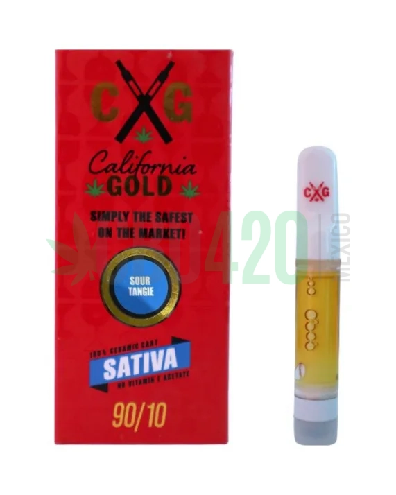 CARTUCHO WAX – CALIFORNIA GOLD «Sour Tangie» (SATIVA)