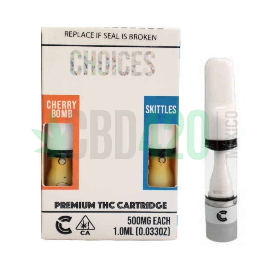 CARTUCHOS WAX 2 EN 1 – CHOICES "White Widow - Alien Og" (Hibrida/Indica)