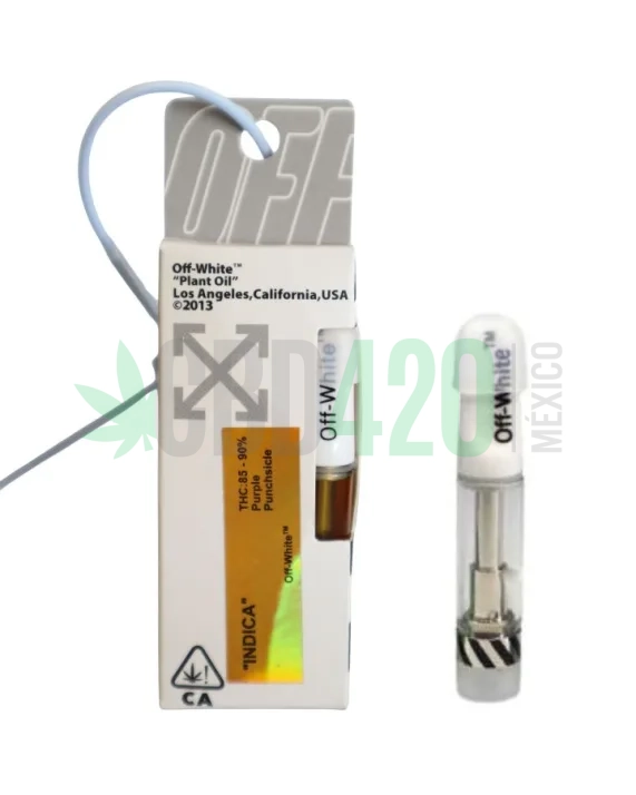 CARTUCHO WAX – OFF-WHITE «Purple Punchsicle» (Indica)