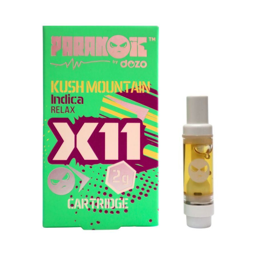 CARTUCHO WAX - PARANOIC "Kush Mountain" 2ML (INDICA)