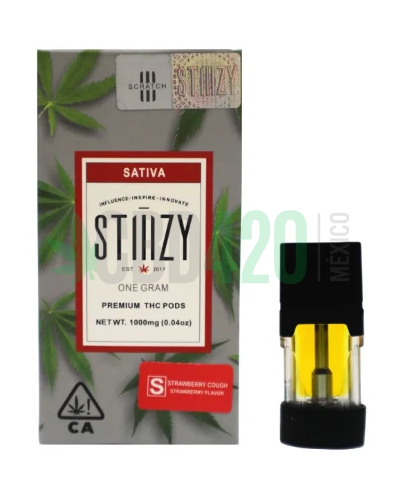 CARTUCHO WAX - STIIIZY "Strawberry Cough" (Sativa)