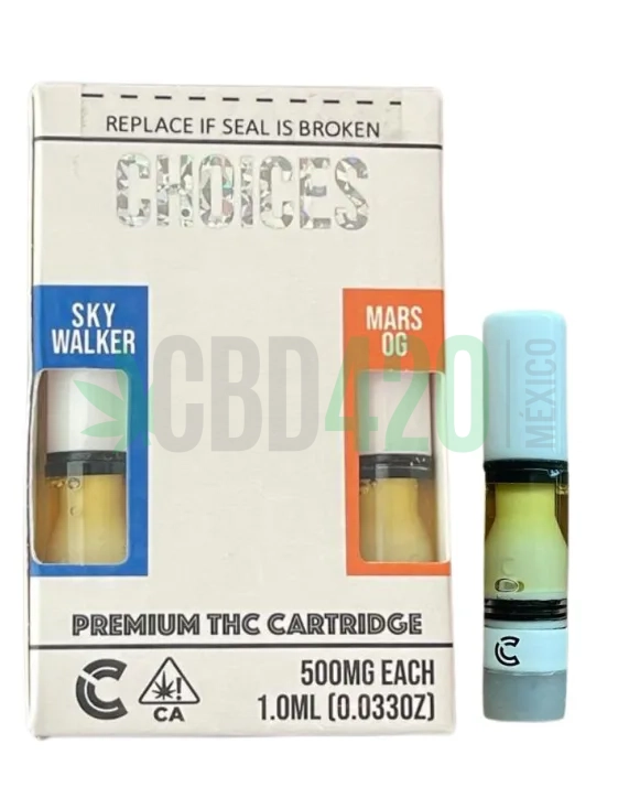 CARTUCHOS WAX 2 EN 1 – CHOICES  «Skywalker - Mars Og» (Índica - Híbrida)