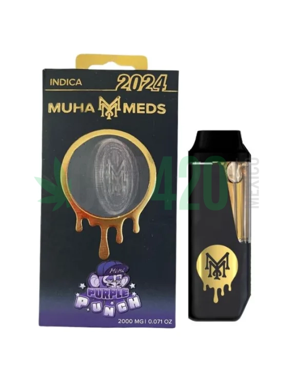 PLUMA WAX – MUHA MEDS  "Purple Punch " 2ML (ÍNDICA)