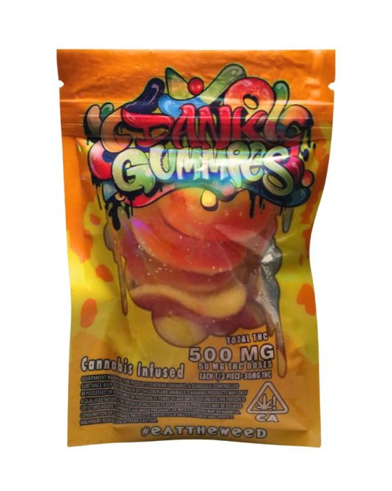 Gomitas "DANK GUMMIES" RINGS THC 500MG