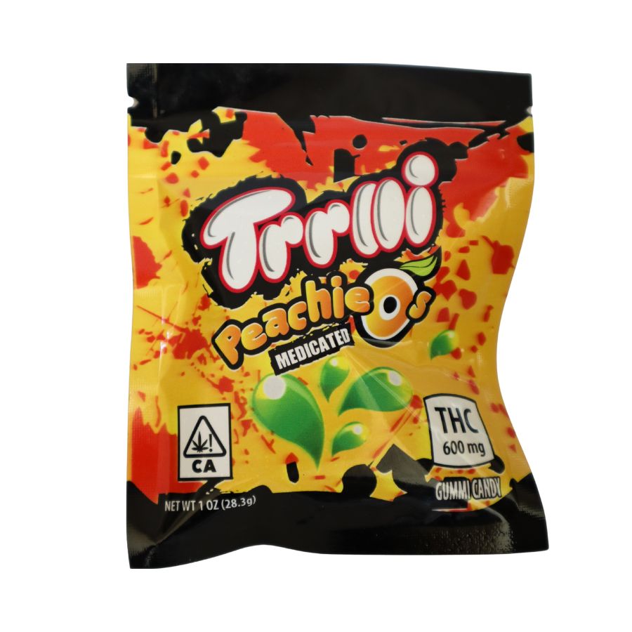 Gomitas TRRLLI "Peachieo´s Medicated"  THC (600mg)