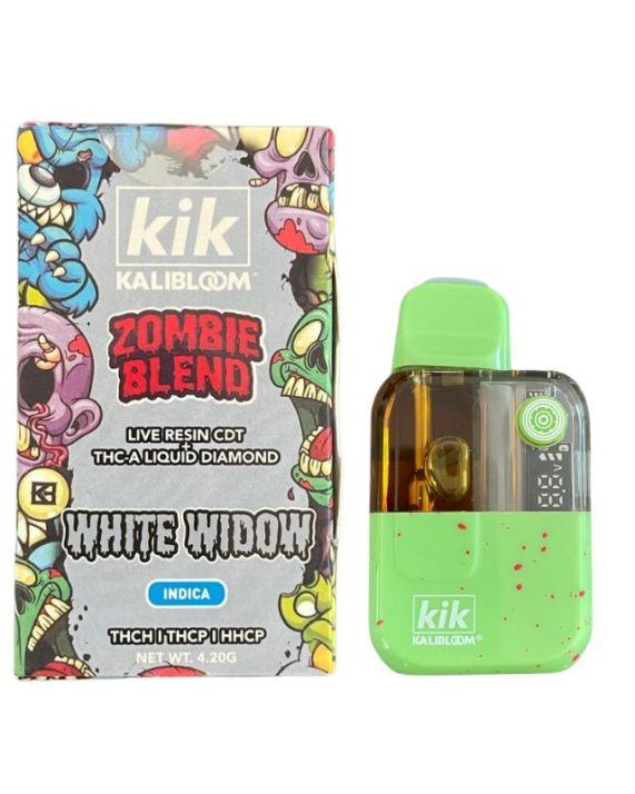 PLUMA DE WAX DESECHABLE - ZOMBIE BLEND - White Widow- 4.2 ML (INDICA)