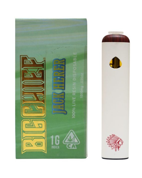 PLUMA DE WAX DESECHABLE - BIG CHIEF- "Jack Herer" (INDICA)