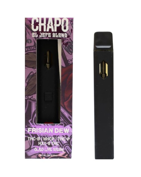 PLUMA DE WAX – CHAPO -  «Frisian Dew»  THC-B + HHCP + THC-P + HXY-8 THC 3.5 MG (HIBRIDA)