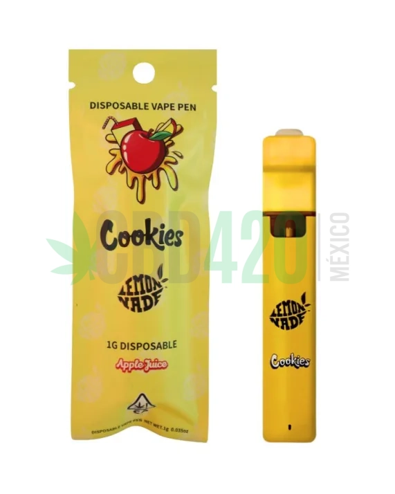 PLUMA DE WAX DESECHABLE - COOKIES BY LEMONADE "Apple Juice" (HIBRIDA)