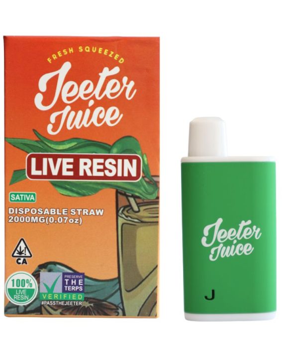 PLUMA DE WAX DESECHABLE - JEETER JUICE "Mimosa" 2ML (SATIVA)
