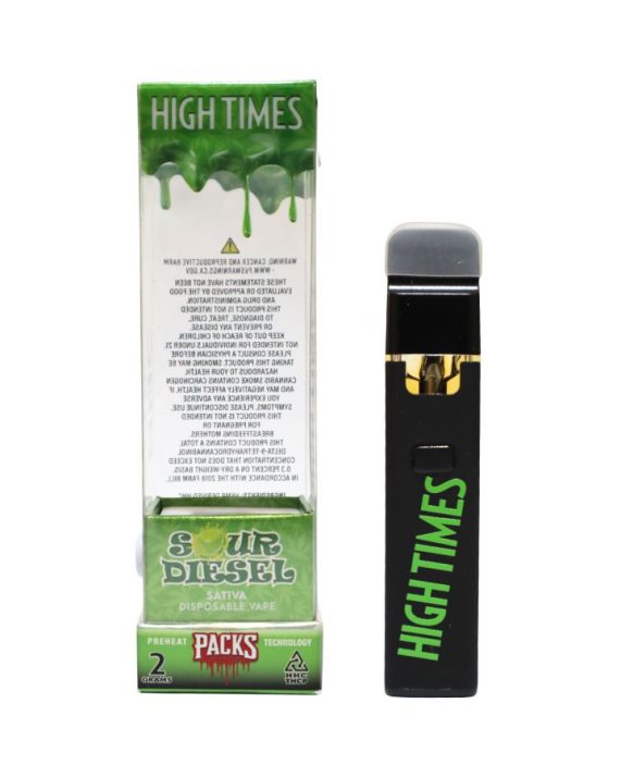 PLUMA DE WAX DESECHABLE - PACKS "Sour Diesel" 2ML (SATIVA)