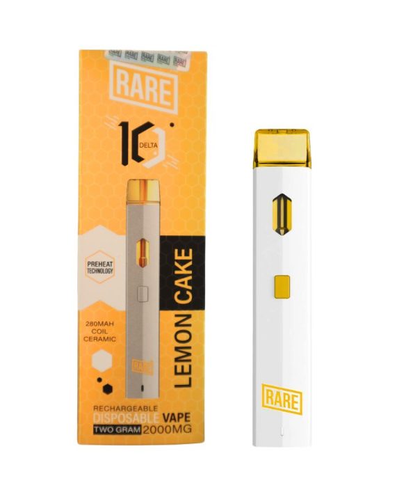 PLUMA DE WAX DESECHABLE - RARE "Lemon Cake" D10 2ML (SATIVA)