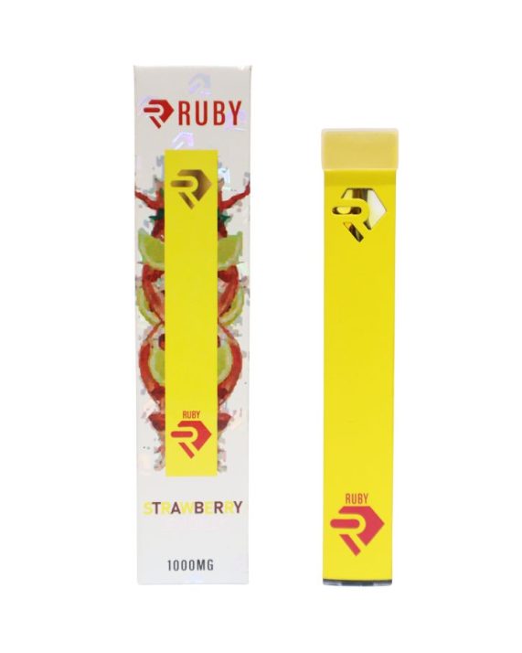 PLUMA DE WAX DESECHABLE - RUBY "Strawberry Lemonae" (ÍNDICA)