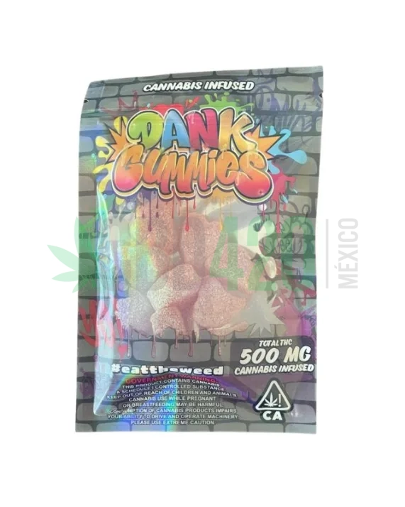 Gomitas DANK GUMMIES "Strawberry" (500mg) 10 PZ