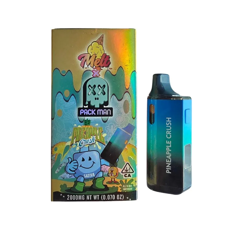 PLUMA DESECHABLE DE WAX – MELT x PACK MAN «Pineapple Crush» (SATIVA)