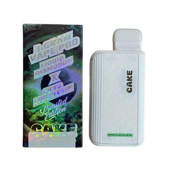 PLUMA DE WAX DESECHABLE CAKE "Emerald Eclipse" 3ML (Híbrida)