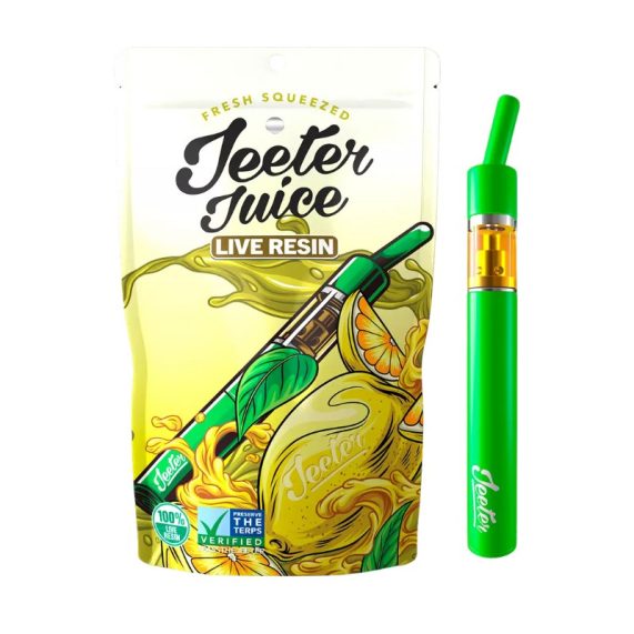 PLUMA DESECHABLE JEETER JUICE LEMON GO HÍBRIDA