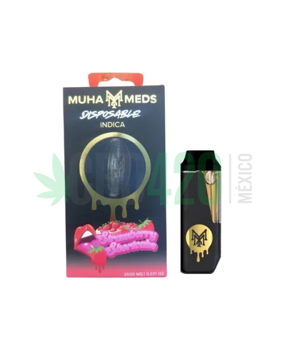 PLUMA WAX – MUHA MEDS  "Strawberry Shortcake" 2ml (ÍNDICA)