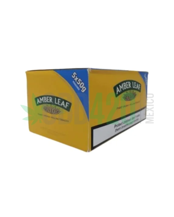 TABACO - AMBER LEAF "Finest virginia" 50 gramos (Caja 5 piezas)