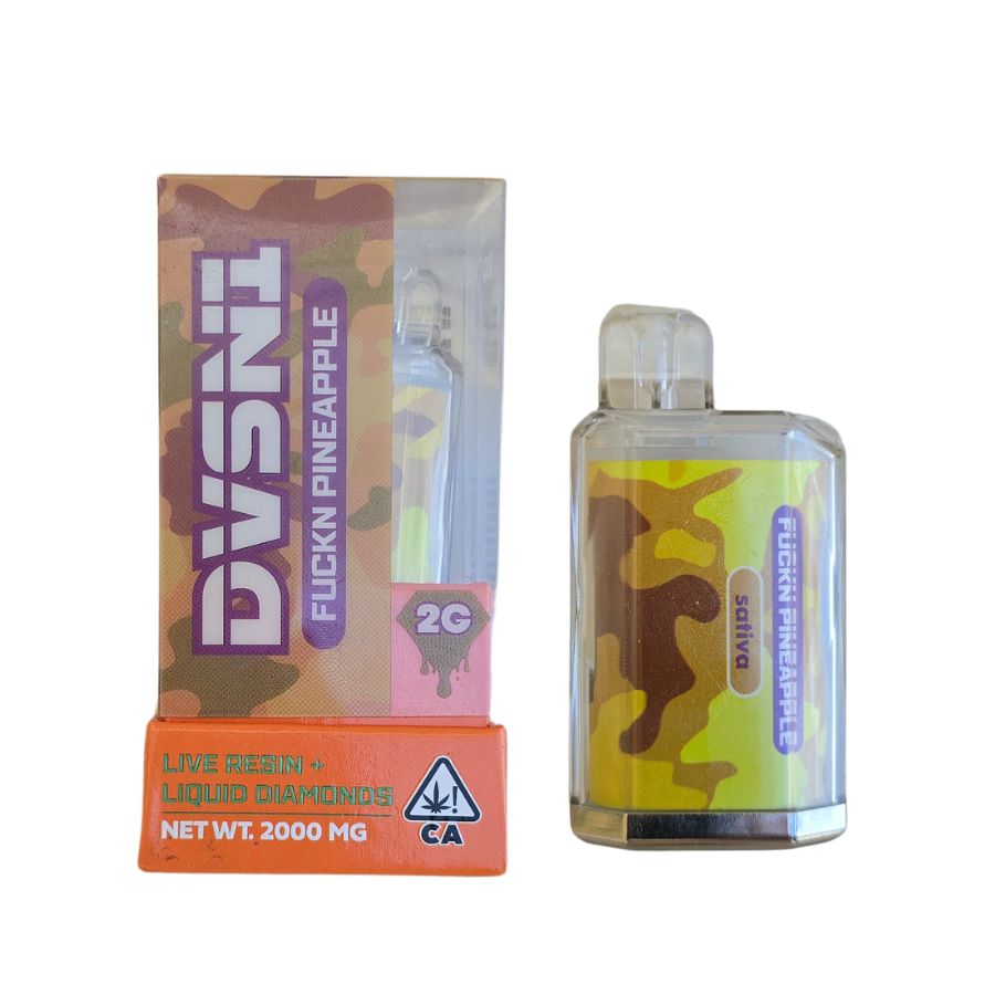 PLUMA DE WAX DESECHABLE -  DVSN1 "Fuckn Pineapple" 2ML (SATIVA)