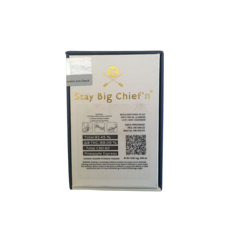 PLUMA WAX BIG CHIEF PINEAPPLE EXPRESS REVERSO