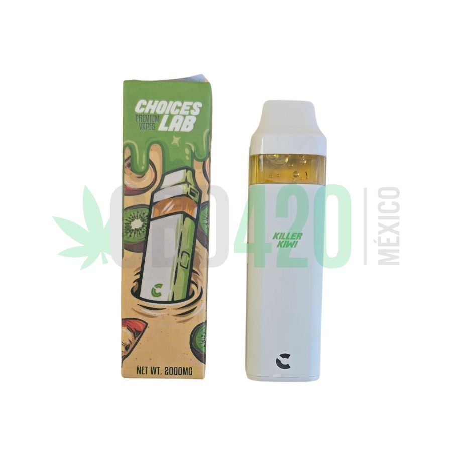 PLUMA DE WAX - CHOICESLAB (2 sabores) "Apple slices & Killer kiwi" 2ML (HÍBRIDA/INDICA)