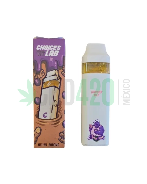 PLUMA DE WAX - CHOICESLAB (2 sabores) "Ginger ale & Grape drank" 2ML (HÍBRIDA)