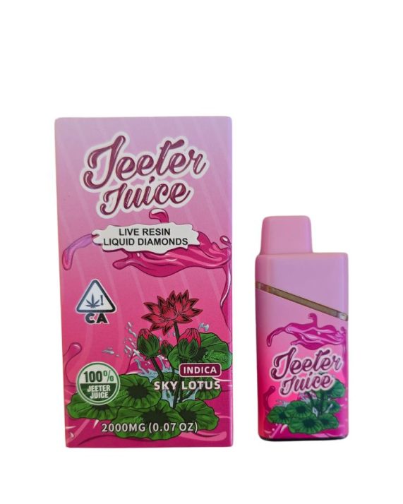 PLUMA DE WAX DESECHABLE - JEETER JUICE "Sky Lotus" 2ML (ÍNDICA)