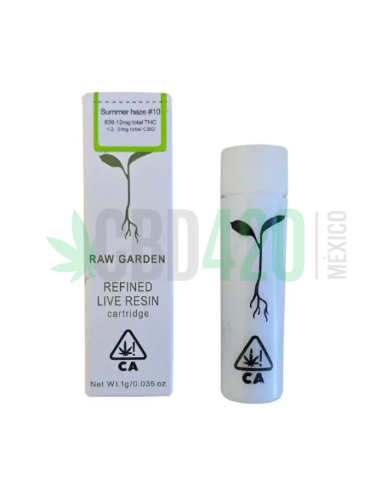 CARTUCHO DE WAX - RAW GARDEN "Summer Haze #10" (Indica/Híbrida)
