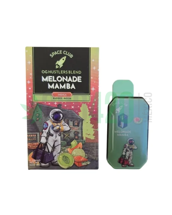 PLUMA DE WAX DESECHABLE -  SPACE CLUB "Melonade Mamba" 2ML (ÍNDICA)