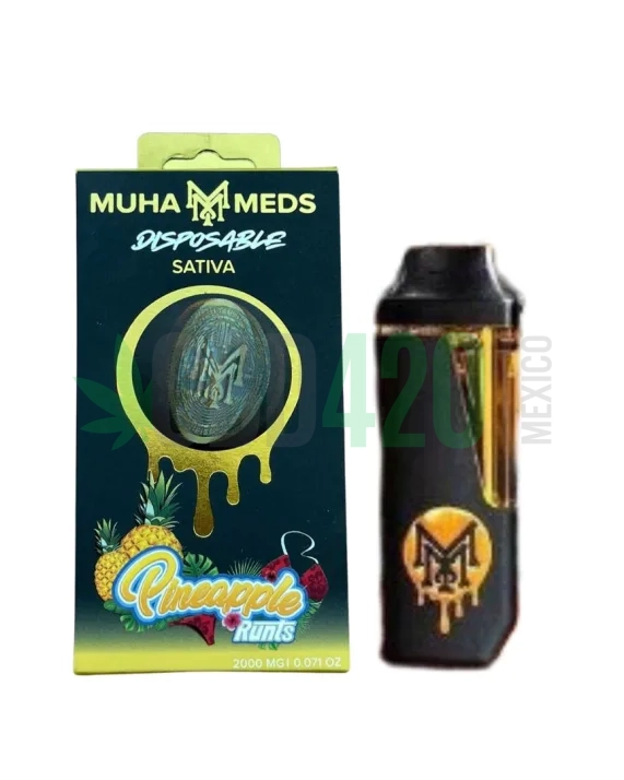 PLUMA WAX – MUHA MEDS  "Pineapple Runts" 2ML (SATIVA)