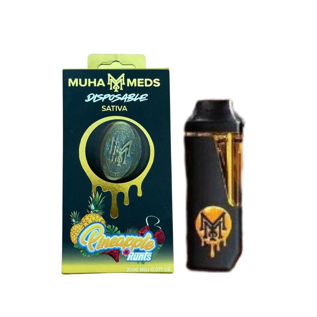 PLUMA WAX – MUHA MEDS  "Pineapple Runts" 2ML (SATIVA)