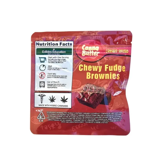 BROWNIES CANNA BUTTER CHEWY FUDGE REVERSO