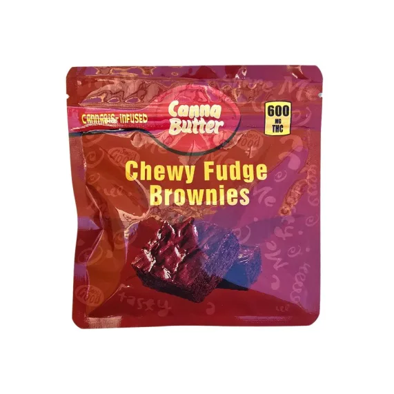 BROWNIES CANNABUTTER CHEWY FUDGE