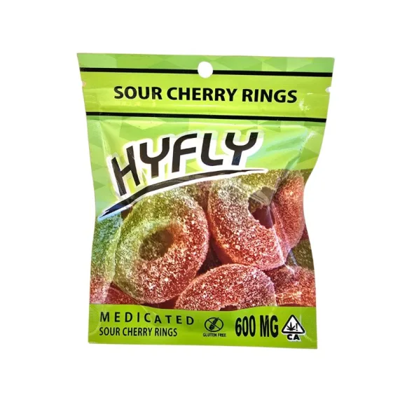 GOMAS HYFLY SOUR CHERRY RINGS