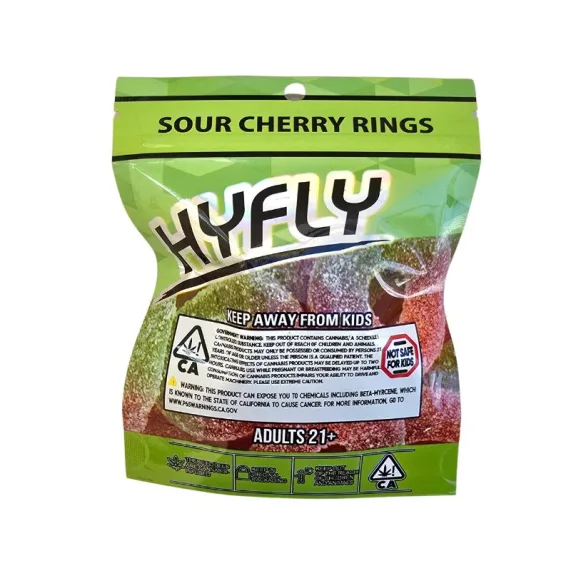 GOMAS HYFLY SOUR CHERRY RINGS REVERSO