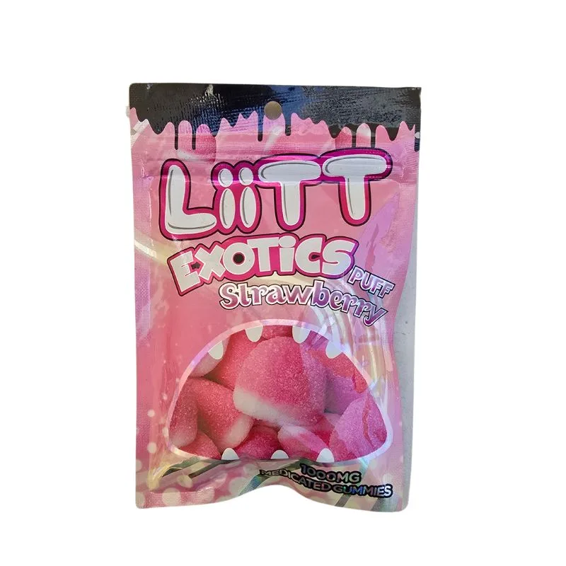 Gomitas Liitt Exotics Puff "Strawberry" (8 Piezas)