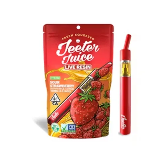 PLUMA WAX JEETER JUICE SOUR STRAWBERRY