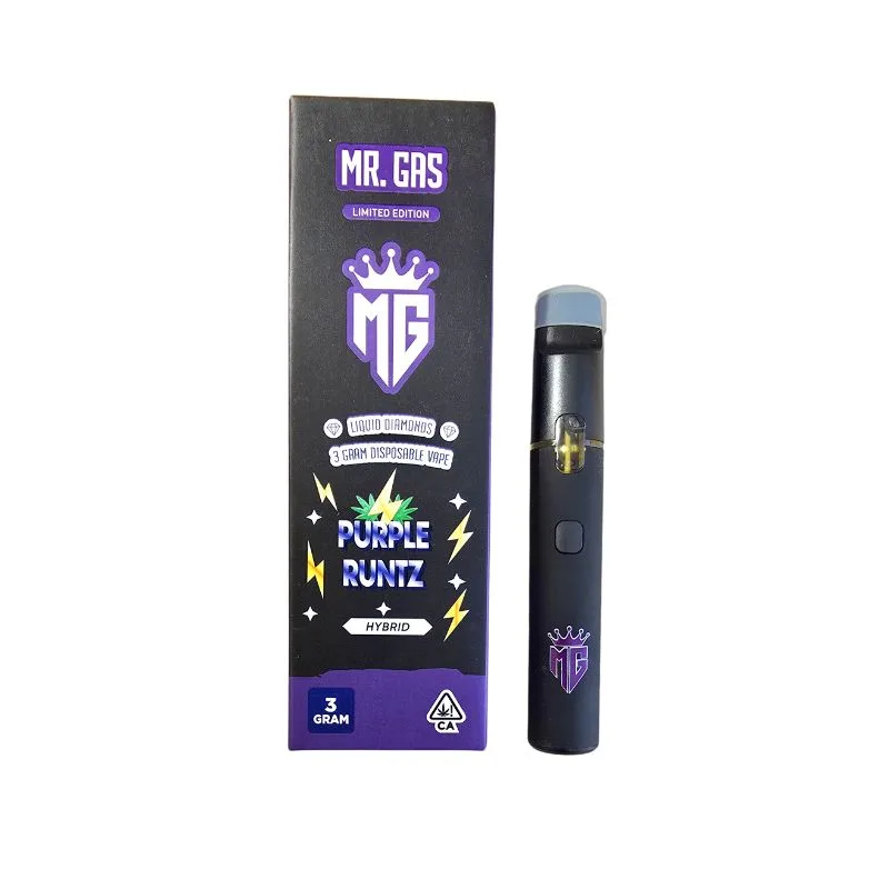 PLUMA DE WAX - MR GAS "Purple Runtz" 3ml (HIBRIDA)