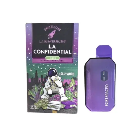 PLUMA WAX SPACE CLUB L.A. CONFIDENTIAL