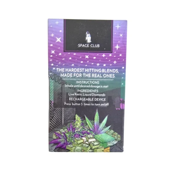 PLUMA WAX SPACE CLUB L.A. CONFIDENTIAL REVERSO
