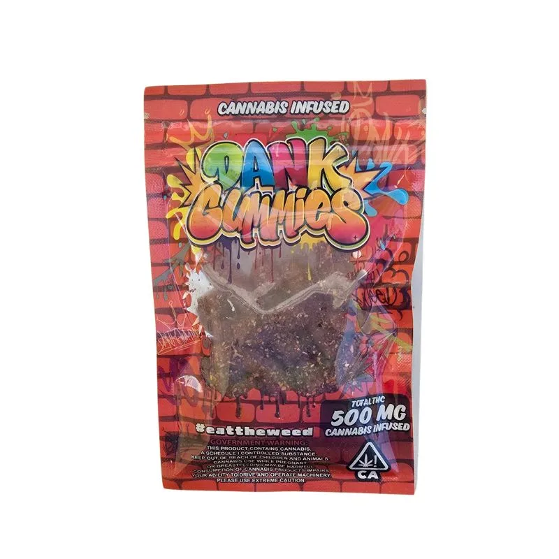 Gomitas DANK GUMMIES "Spicy red"THC (500mg) 18 PZ