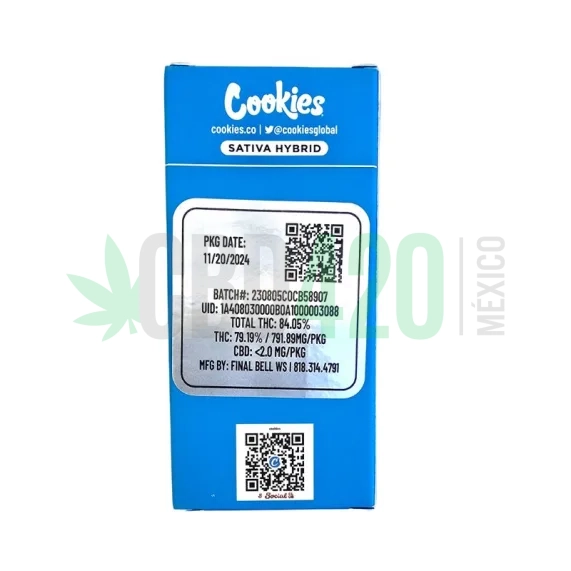 PLUMA WAX COOKIES HOLLYWOOD REVERSO
