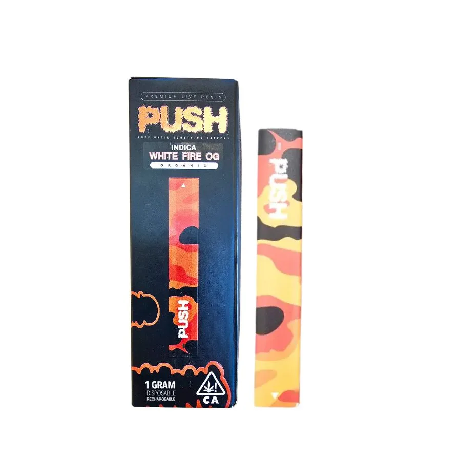 PLUMA WAX – PUSH «White Fire Og» (índica)