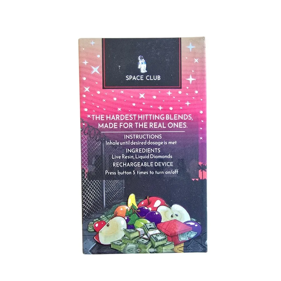 PLUMA WAX SPACE CLUB WILDAPPLE RUNTZ REVERSO