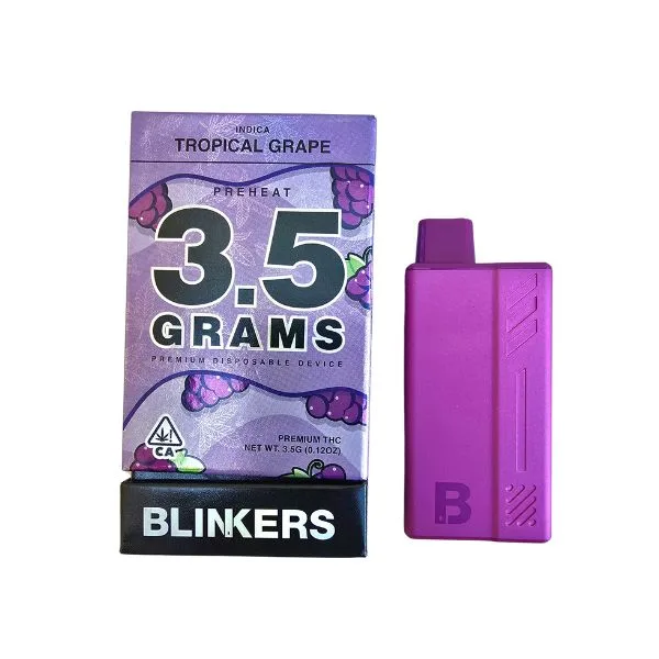 PLUMA DE WAX - BLINKERS - "Tropical Grape" 3.5 ML (INDICA)